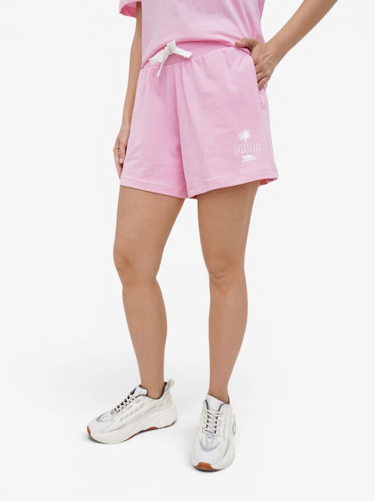 Ess Γυναικείο Σορτς Pink