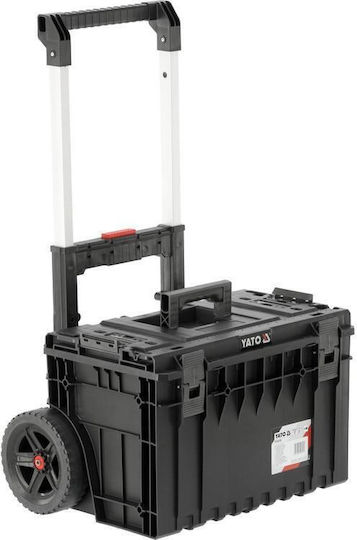 Yato Werkzeugkoffer Auf Rädern 52l Ip66 Schutz Modularer Innenraum