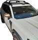 Nordrive Autodachträger Aluminium für Citroen CX Dacia Duster 2024 mit Dachträgerfüßen und Schloss Schwarz