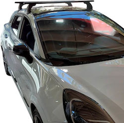 Nordrive Aluminum Car Roof Bars for Ford Puma 2019 Black