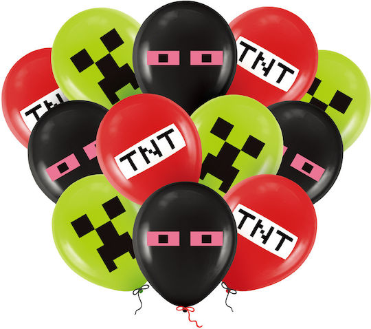 Σετ 12 Μπαλόνια Latex Μπεζ 30εκ.