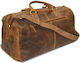Greenburry Geantă Voiaj Maro din Piele M52xL26xÎ27cm