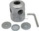 Visco Parts Aluminium Halbautomatische Fadenspule für Rasentrimmer
