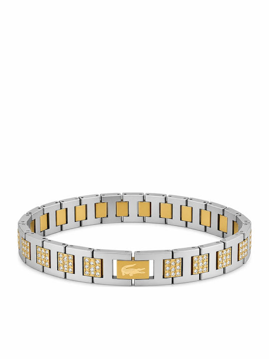 Lacoste Brățară pentru bărbați din oțel 19cm