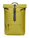 Rains Rucsac Rolltop Waterproof Galben