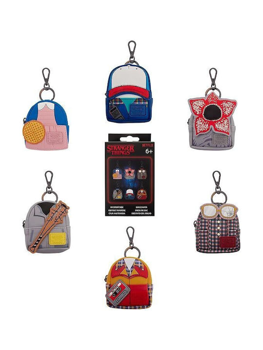 Netflix Stranger Things 10th Anniversary Mystery Keychain Backpack Charms 15 Pieces