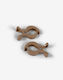 Baby Wise Baby Wise Kinderwagenzubehör Braun Clips