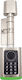 N.S.KEY KNB CYL TTLOCK Electronic Lock with Bluetooth & Password 60-120mm Silver
