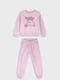 Kinder Sweatpants Set Flieder