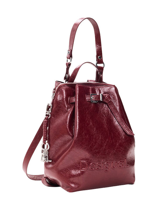 Desigual Half Logo Damenrucksack Rote