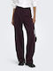 Women's Burgundy Jean Pants