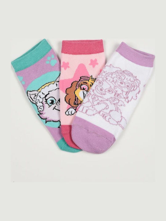 Childrenland Kids' Socks Pink 3 Pairs