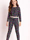 Kids Set with Leggings Summer 2 Pieces Leopard