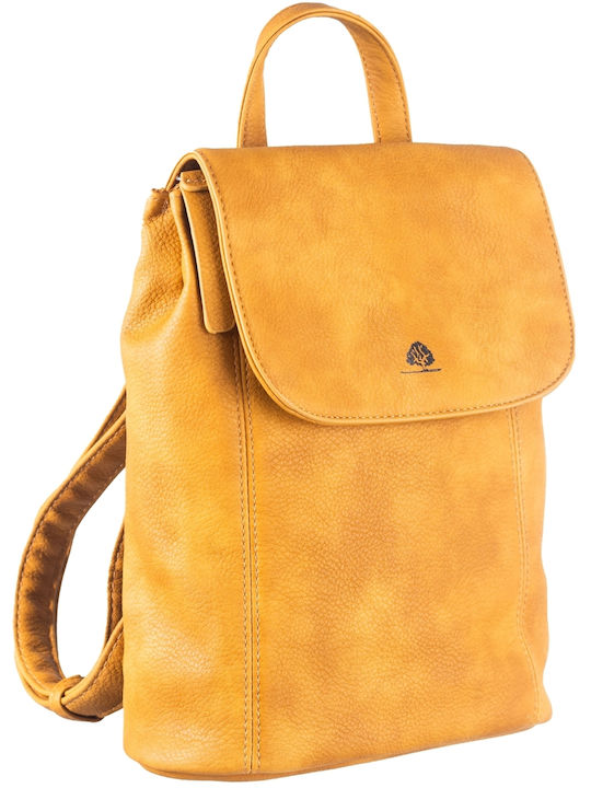 Greenburry Damentasche Rucksack Gelbe