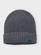 Kinder Beanie Gestrickt Grau