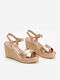 Platforme Dama Roz Auriu