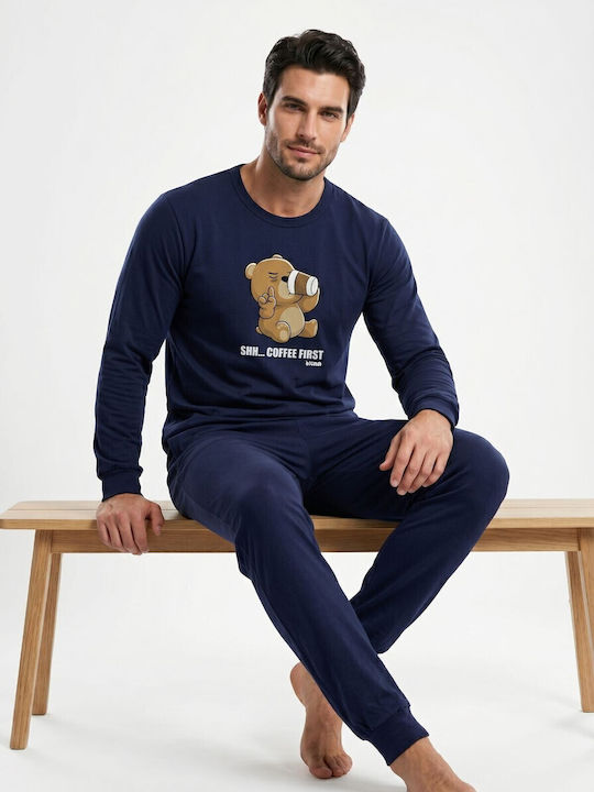 Nina Club Summer Men's Pyjamas Blue