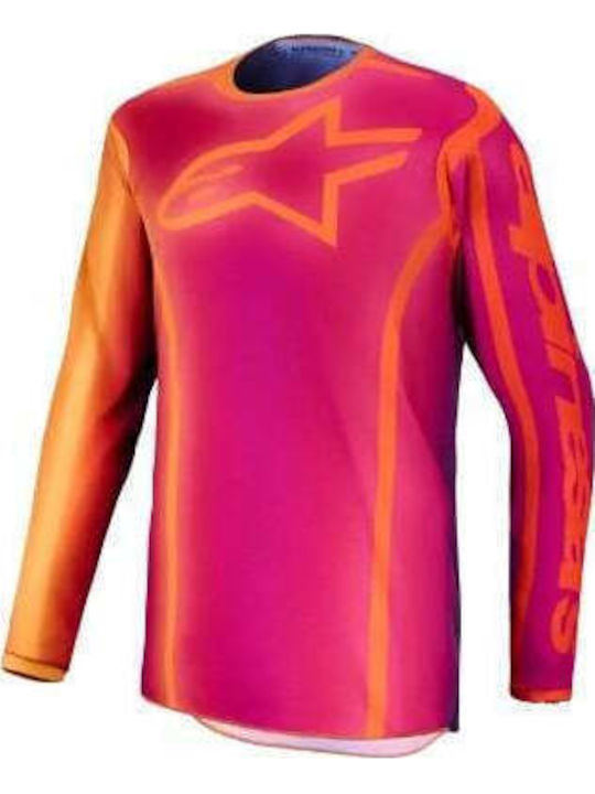 Μπλούζα Motocross Alpinestars Fluid Kepler Pur Org