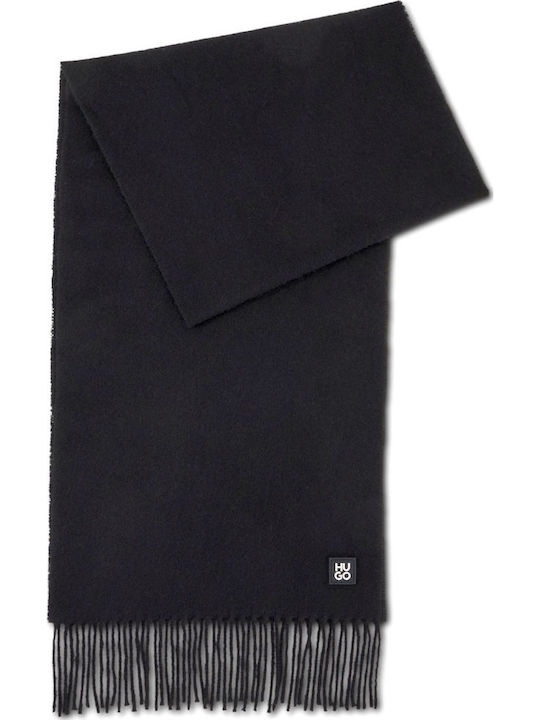 Men's Wool Scarf Black