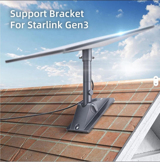 Starlink Gen 3 & V4 Aluminum Adjustable Multi-Angle Support Base Pipe Adapter 29-8785