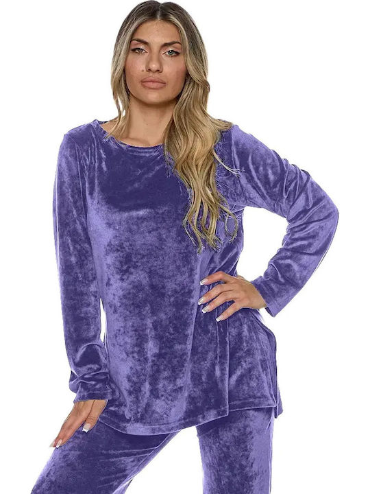 Bodymove Damen Blusen Kleid-Oberteile Blau
