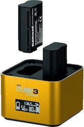 Hähnel Procube 3 Doppeltes Nikon Kamerabatterien Ladegerät
