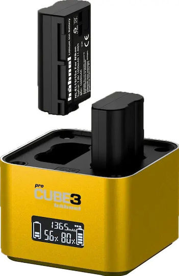 Hähnel Procube 3 Doppeltes Nikon Kamerabatterien Ladegerät