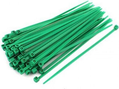 Πλαστικά Δεματικά Καλωδίων 200mmx3.6mm σε Πράσινο χρώμα (100τμχ) EK4420