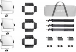 Godox Litemons Lp600bi K3 – Panou Lumină LED Bicolor 60W Kit 3 Lumini Godox Litemons Lp600bi K3 – Panou Lumină LED Bicolor 60W Kit 3 Lumini