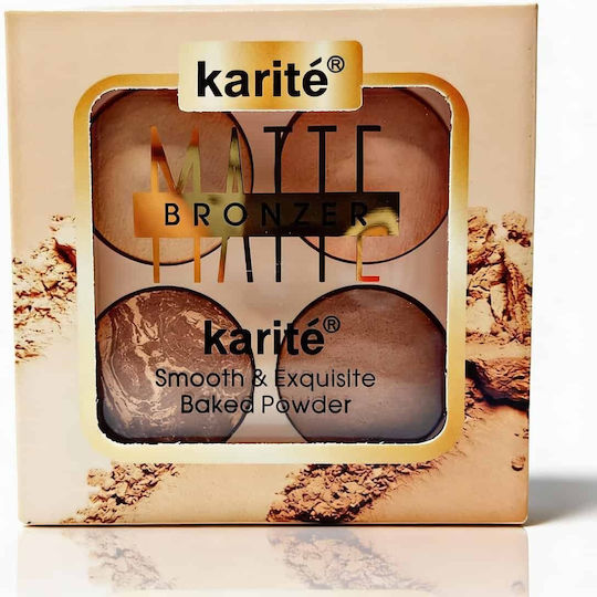 Paletă cu Fard de Pleoape Matifiant în Formă Solidă Bronzer