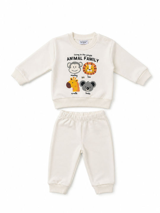 Kinder Sweatpants Set Gelb 2 Stück