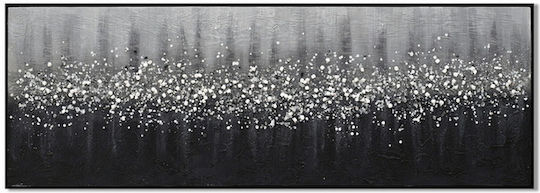 Gemälde Segeltuch "midnight Stardust" 52x152x4.5