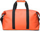 Rains Hilo Weekend Bag W3 Sack Voyage Pink Fabric