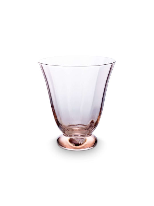 PiP Studio Σετ Ποτήρια Νερού από Γυαλί σε Μωβ Χρώμα 280ml 6τμχ