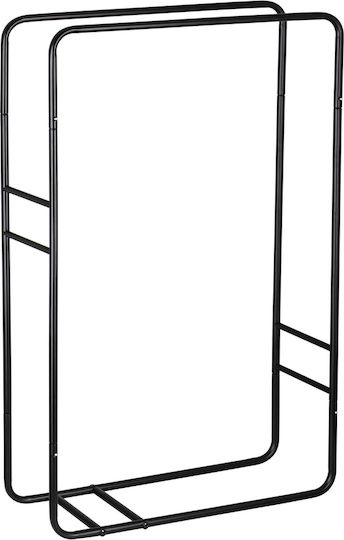 MRShome 48,5x15,5cm Inox Schwarzer Badezimmerhaken & -halter