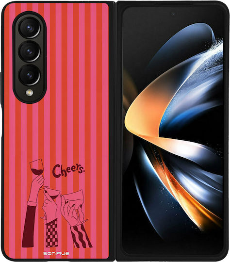 Sonique Stripe Stories Series Samsung Galaxy Z Fold4 Case Cheers