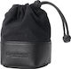 Artisanartist Acam-lp120 Fabric Leather Lens Pouch S Black