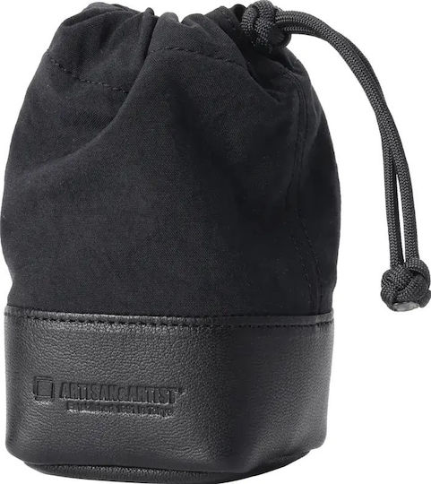 Artisan & Artist Acam-lp140 Stoff Leder Objektivtasche M Schwarz