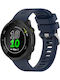 Garmin Forerunner 165 Pc + Tempered Film Integrated Protective Watch Case Blue
