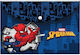 File Folder with Button for Paper A4 10 Pieces Spiderman