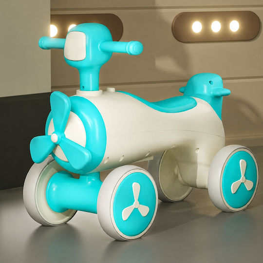 Homeone Tiere Lauflernwagen für 12+ Monate Blau