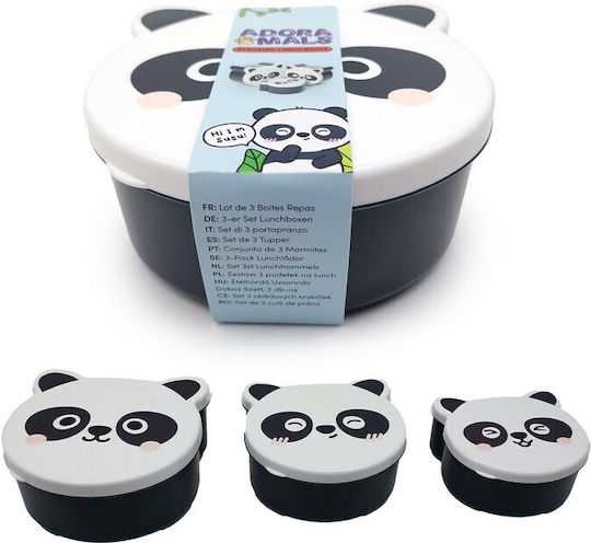 Puckator Set De Masă Pentru Copii Din Plastic Panda