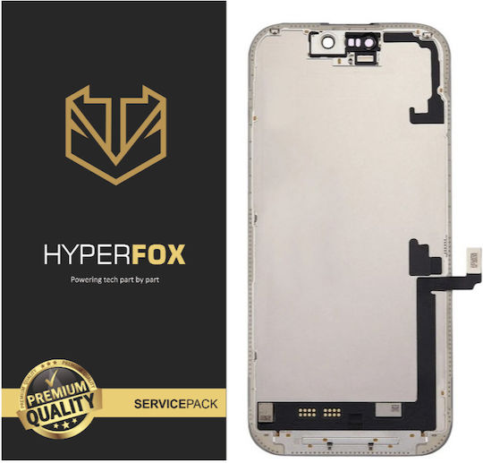 Hyperfox Ecran OLED Soft cu Mecanism Tactil pentru Apple Iphone 17 (Negru)