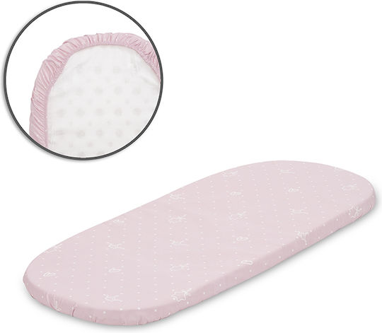Lorelli Baby Bettlaken Rosa 90x50cm