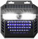 Insektenvernichter Solar mit Hochspannungsnetz 1W