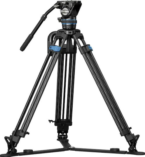 Sirui Trepied Video Pro Din Aluminiu Cu Cap Hidraulic Și Sarcină Maximă 5.16kg Până La 180cm