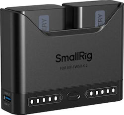 SmallRig 5488 Kit de încărcare turbo pentru baterii cameră NP-FW50