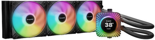 Be Quiet Light Loop IO LCD Răcire cu lichid AIO CPU cu 3 Ventilatoare 120mm și Iluminare ARGB