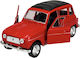 Welly Old Timer Renault 4 Κοκκινο 1:34 43741