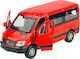 Welly Mercedes-benz Sprinter Traveliner Κοκκινο 1:34 43731